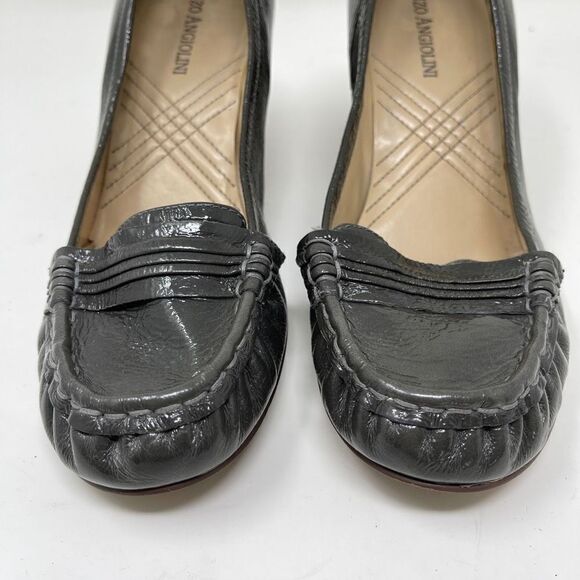 Enzo Angiolini Women's Probably Pumps Cork Heels Slip On Patent Leather Size 7M - Picture 3 of 11
